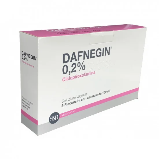 Dafnegin Soluzione Vaginale 0,2% 150 ml 5 Flaconi Candida