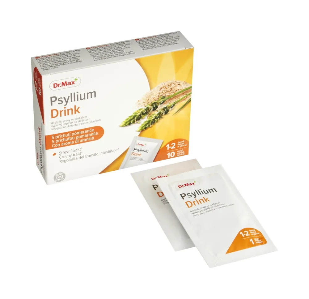Dr. Max Psyllium Drink 10 Bustine Regolarità Intestinale