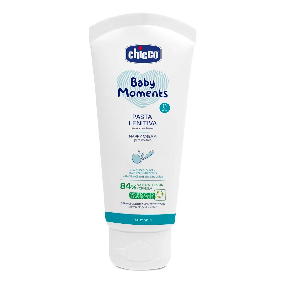 Chicco Baby Moments Pasta Cambio Delicata 100 Ml Azione Lenitiva