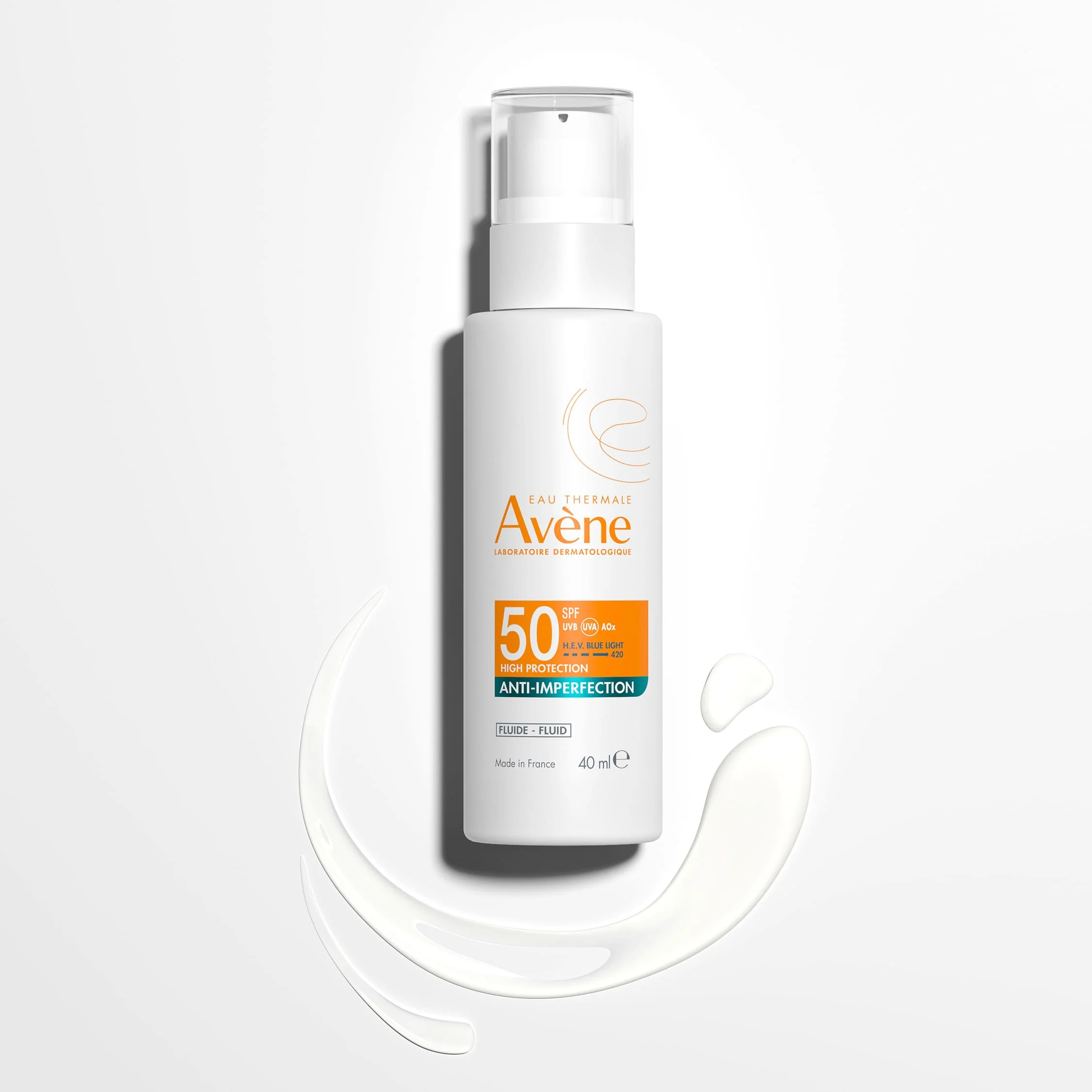 Avene Solare Fluido Anti Imperfezioni SPF50 40 ml Pelle Grassa A Tendenza Acneica