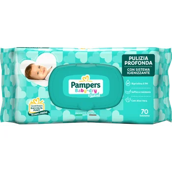 Pampers Baby Fresh Formula Esclusiva 70 Pezzi Salviette cambio
