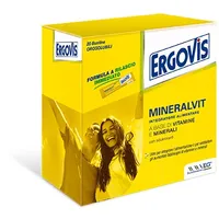 Ergovis Mineralvit Integratore Di Vitamine e Minerali 20 Bustine Orosolubili