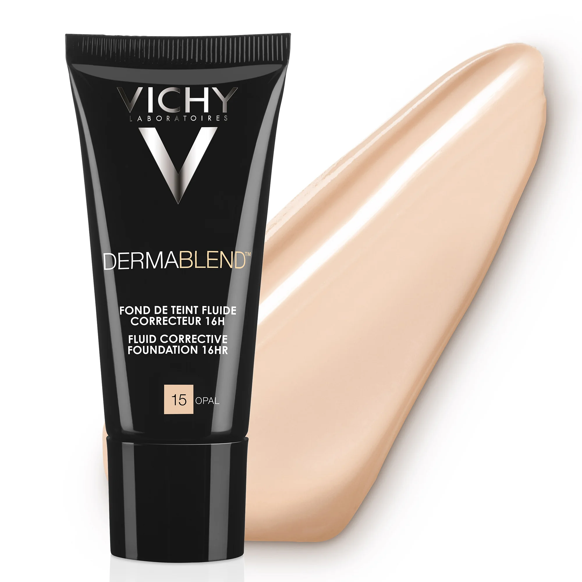 Vichy Dermablend Fluido 15, 30 Ml Fondotinta correttore 16h