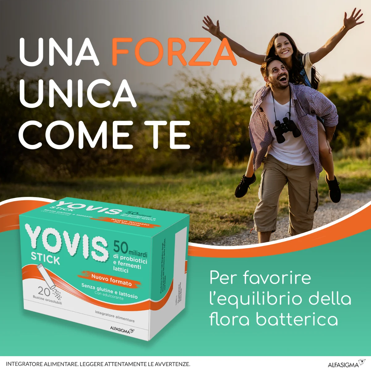 Yovis Stick 20 Stick Benessere Flora Batterica Intestinale