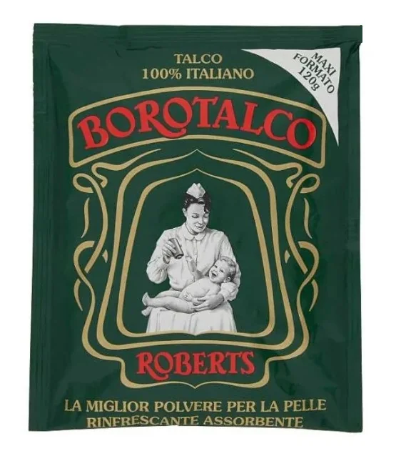 Borotalco Talco Polvere Rinfrescante Assorbente Busta 120 g
