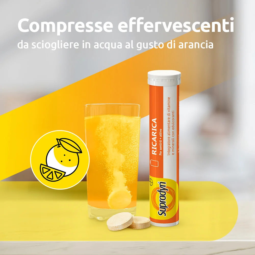 Supradyn Ricarica Integratore 15 Compresse Multivitaminico e Minerali