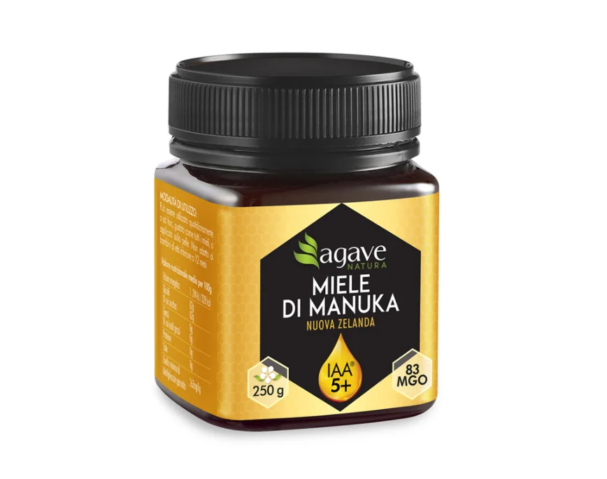 Agave Natura Manuka IAA 5+ 250 g Miele di Manuka Puro