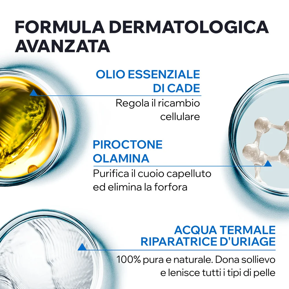 Uriage DS Hair Lozione Spray Lenitivo Regolatore 100 ml Pelle Sensibile Pelle Irritata