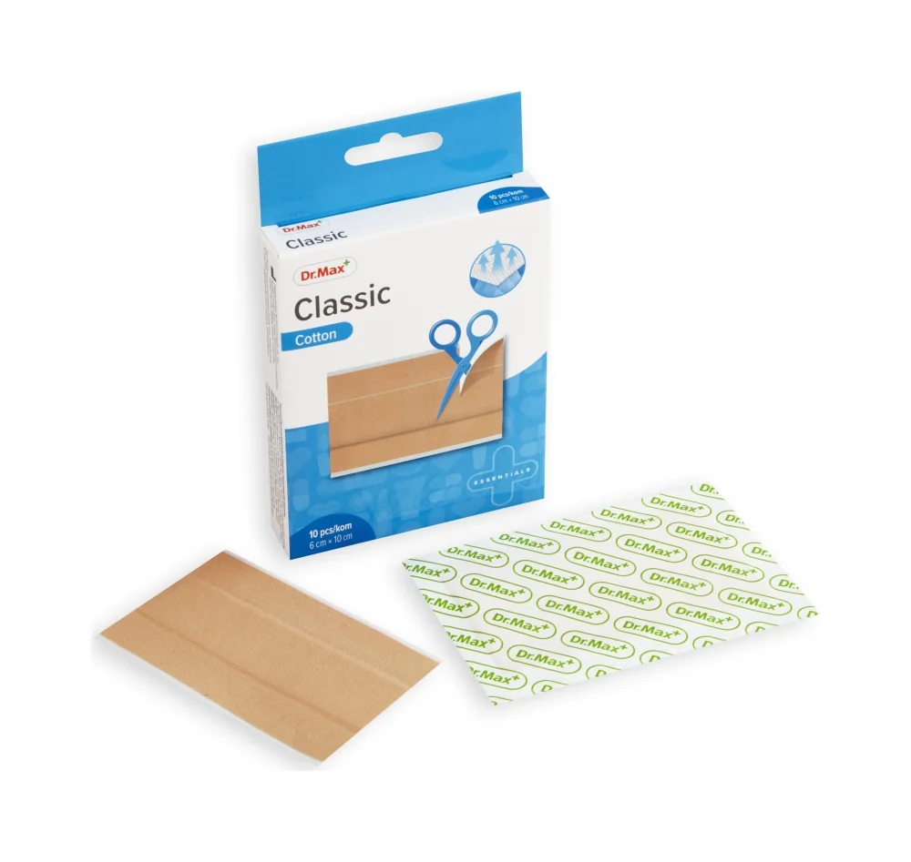 Dr. Max Cerotti Classici 6X10 10 Pezzi Cerotti per Ferite