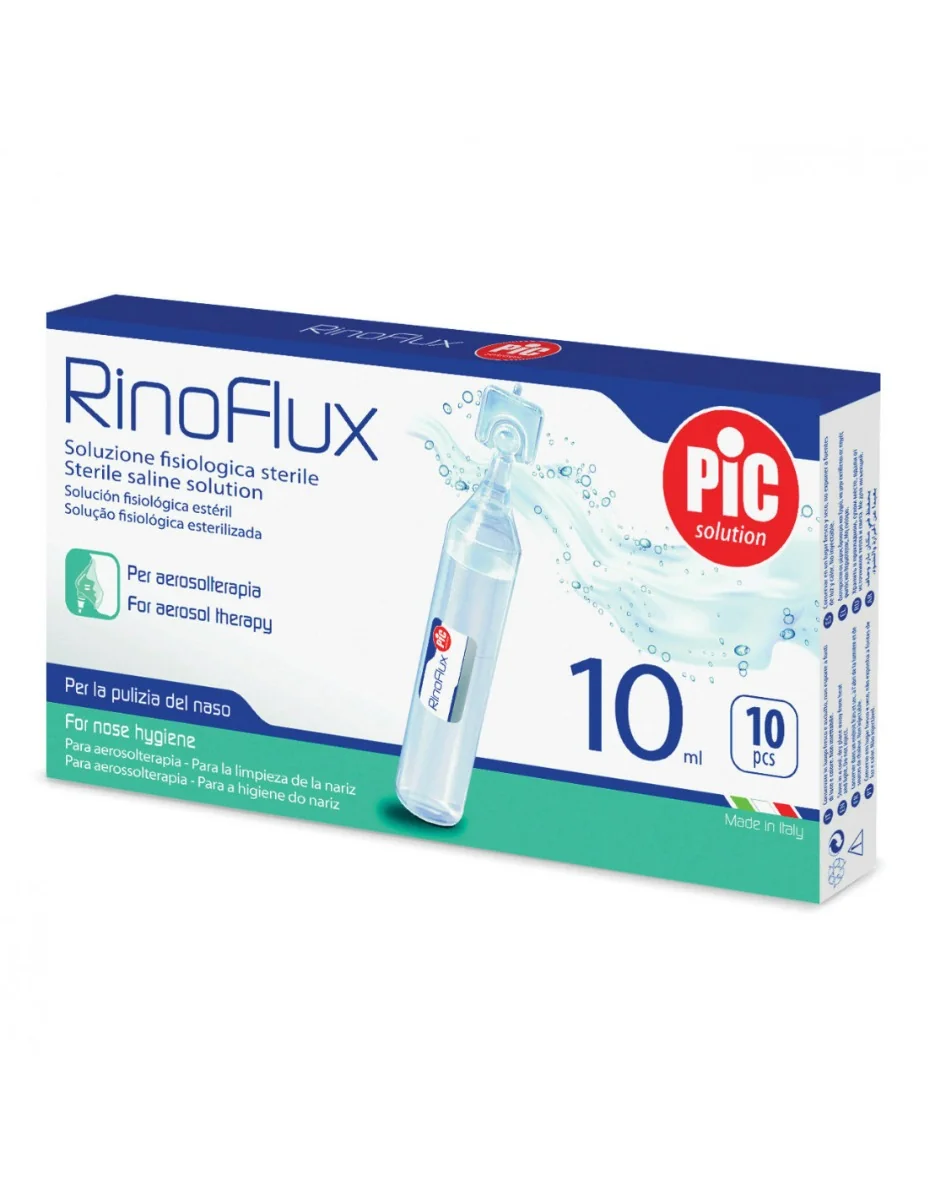 Pic Soluzione Fisiologica Aerosolterapia 10 Flaconcini 10 ml