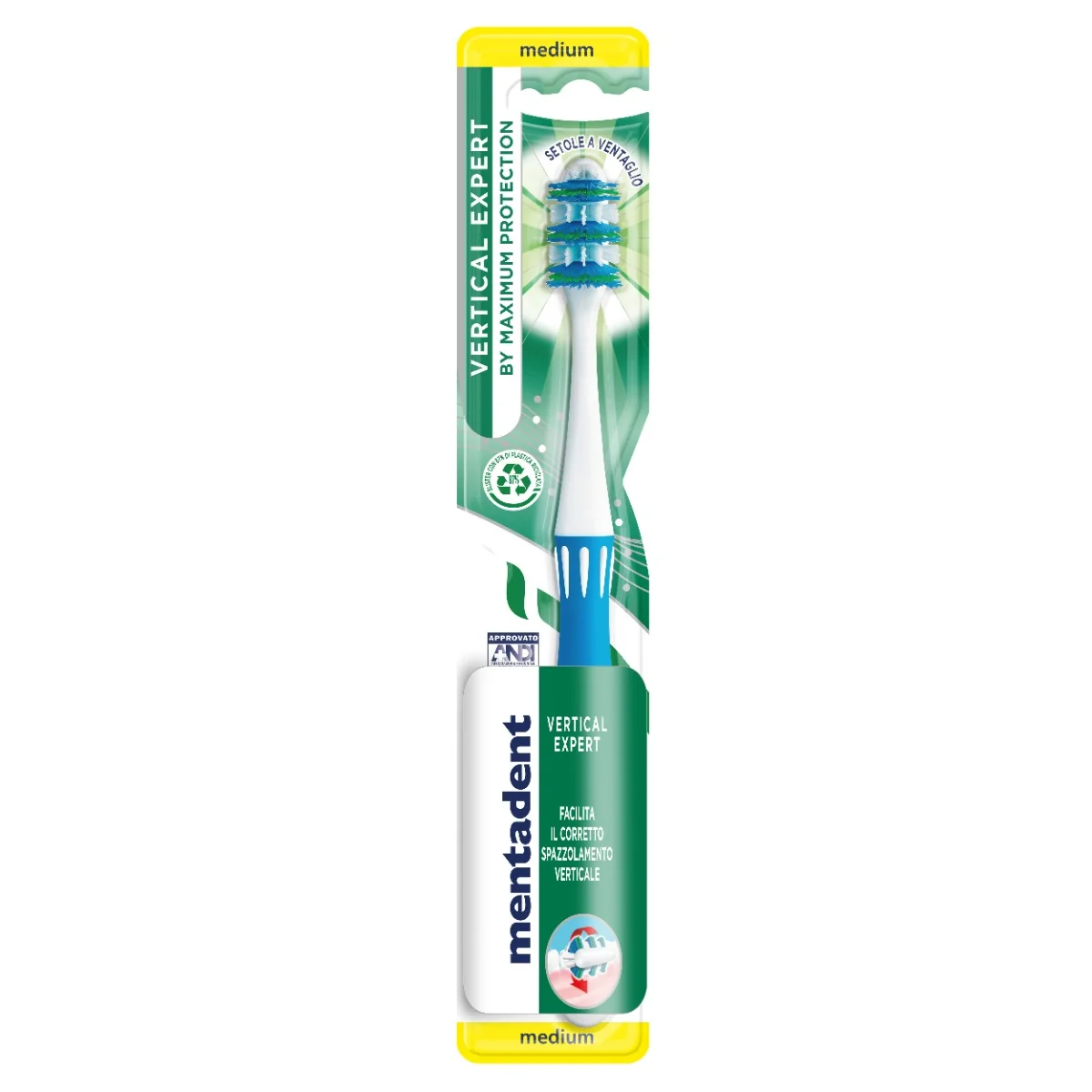 Mentadent Vertical Expert Spezzolino Per Spazzolamento Verticale