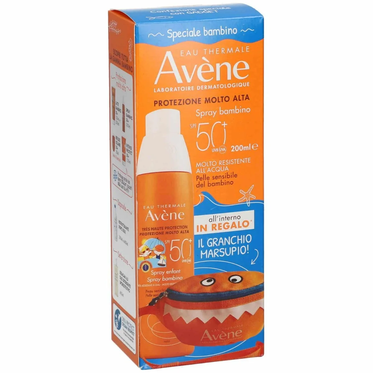 Eau Thermale Avene Solari Kit Spray Bambino Spf50+ 200 Ml Con Gadget 2022