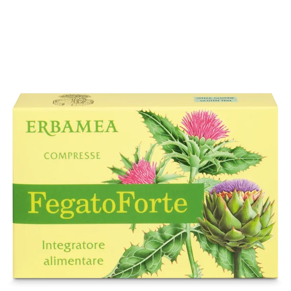 Erbamea Fegato Forte 24 Compresse Integratore Funzionalità Epatica