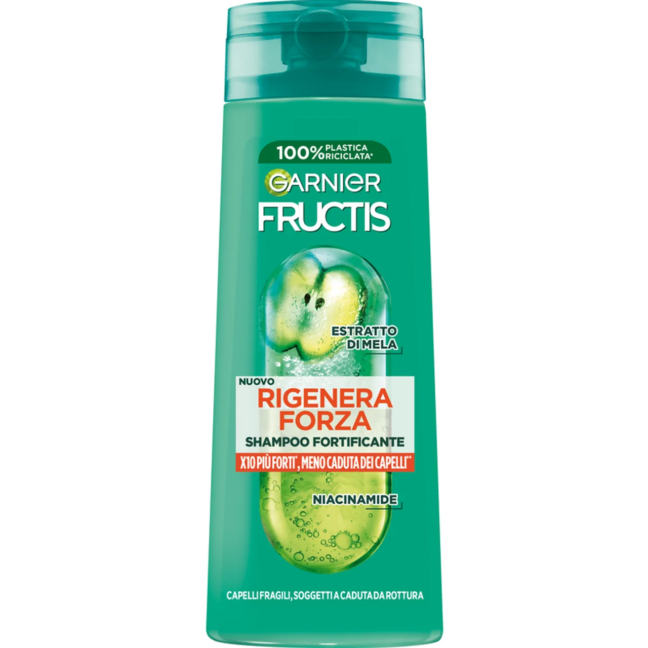 Garnier Fructis Shampoo Rigenera Forza 250 ml Rinforzante anticaduta da rottura