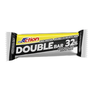 ProAction Double Bar 32% Barretta Proteica Gusto Cioccolato Caramello 60 g