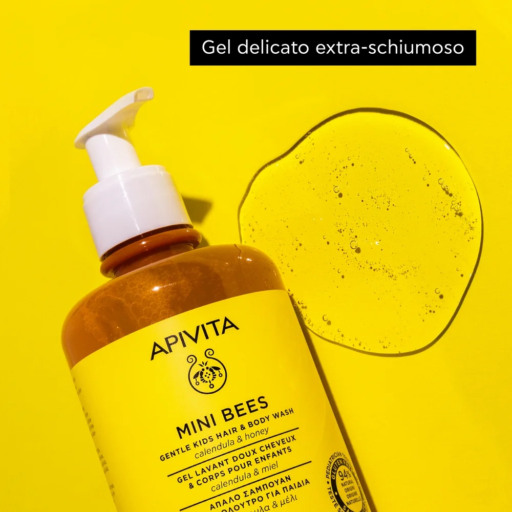 Apivita Kids Hair & Body Wash Calendula & Honey 500 Ml Pelli Delicate