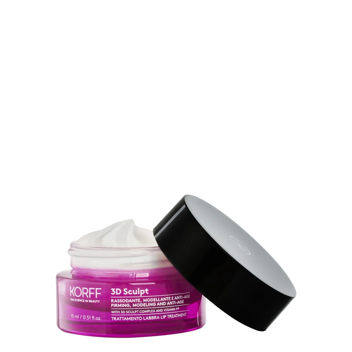 Korff 3D Sculpt Crema Labbra 15 ml Trattamento Rassodante