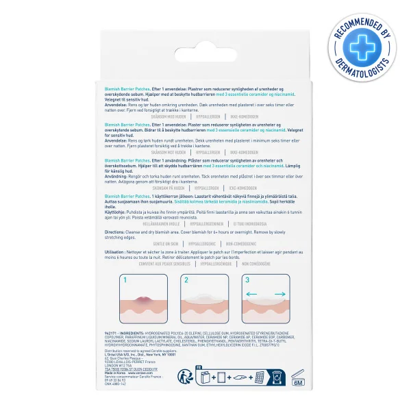 Cerave Patches per il Controllo delle Imperfezioni 22 Pezzi Trattamento Brufoli