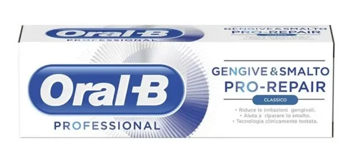 Oral-B Dentifricio Gengive & Smalto Repair Classico 75 ml