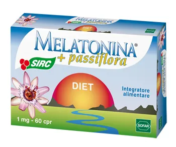 MELATONINA DIET+PASSIFLORA 60 COMPRESSE