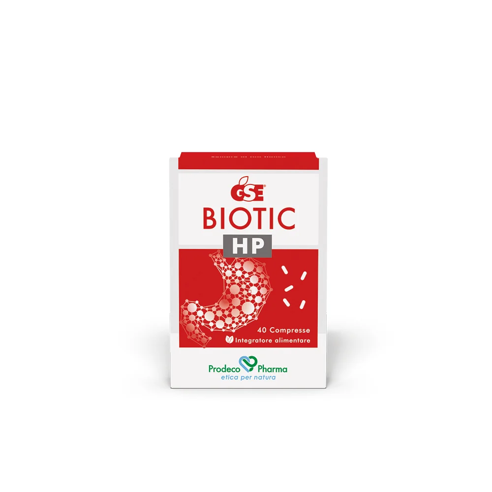 Gse Biotic Hp Integratore 40 Compresse Senza Glutine