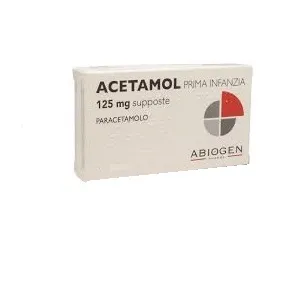 Acetamol Prima Infanzia 125 mg 10 Supposte