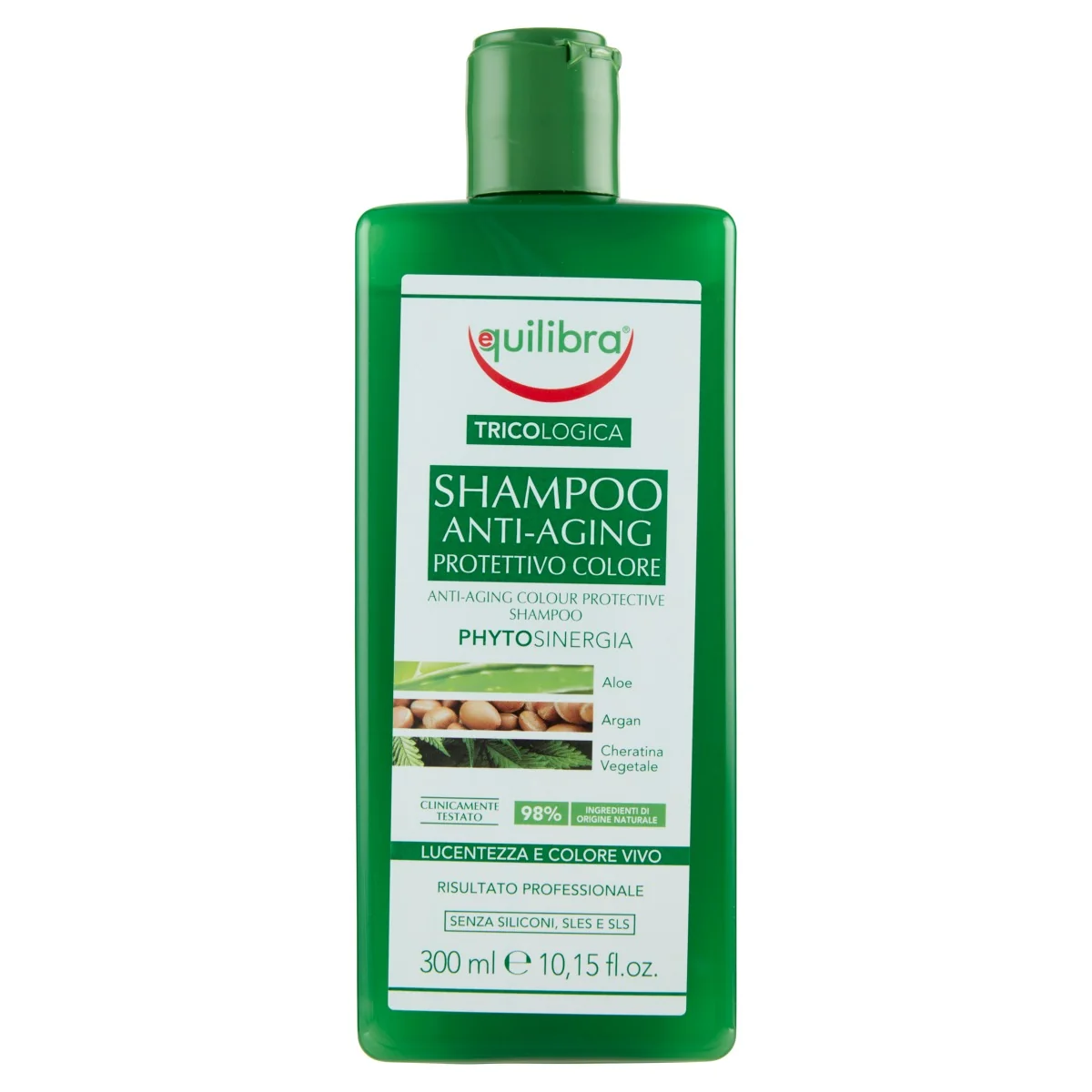 Equilibra Tricol Sh Anti Aging con Estratto di Noci Verdi