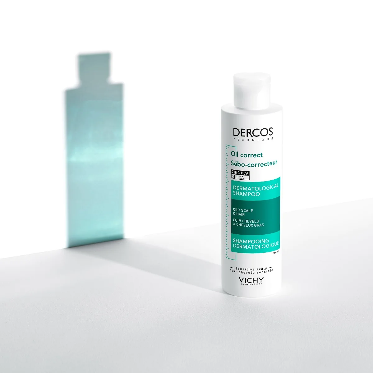 Vichy Dercos Shampoo Sebo Regolatore 200 Ml Capelli Grassi