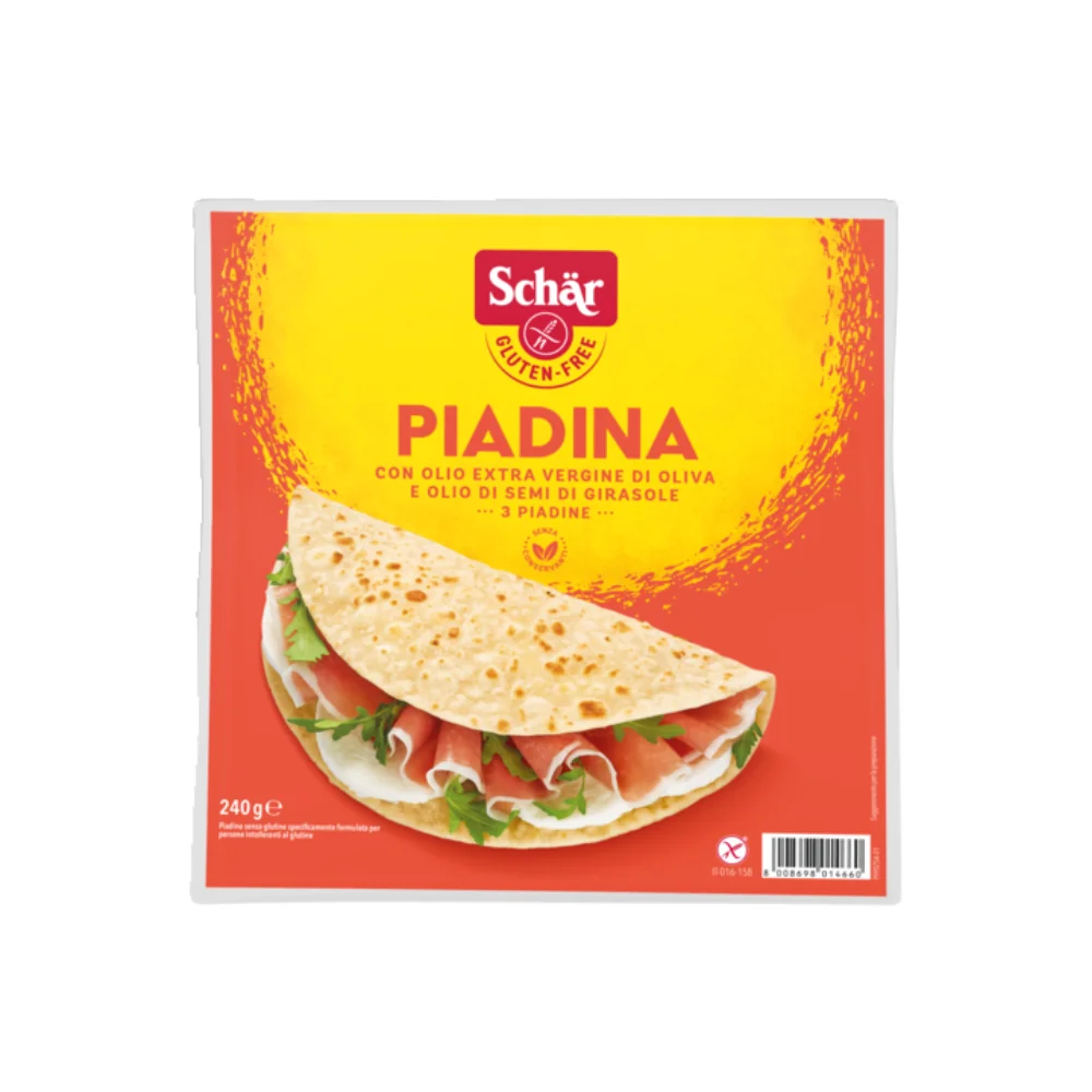 Schar Piadina Senza Glutine 240 g alimenti senza glutine