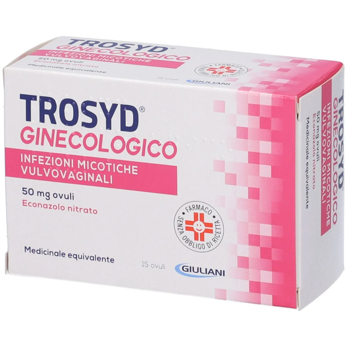 Trosyd Ginecologico 15 Ovuli Infezioni Micotiche e Vulvovaginali
