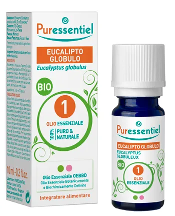Puressentiel Eucalipto Globulo Olio Essenziale Bio 10 ml