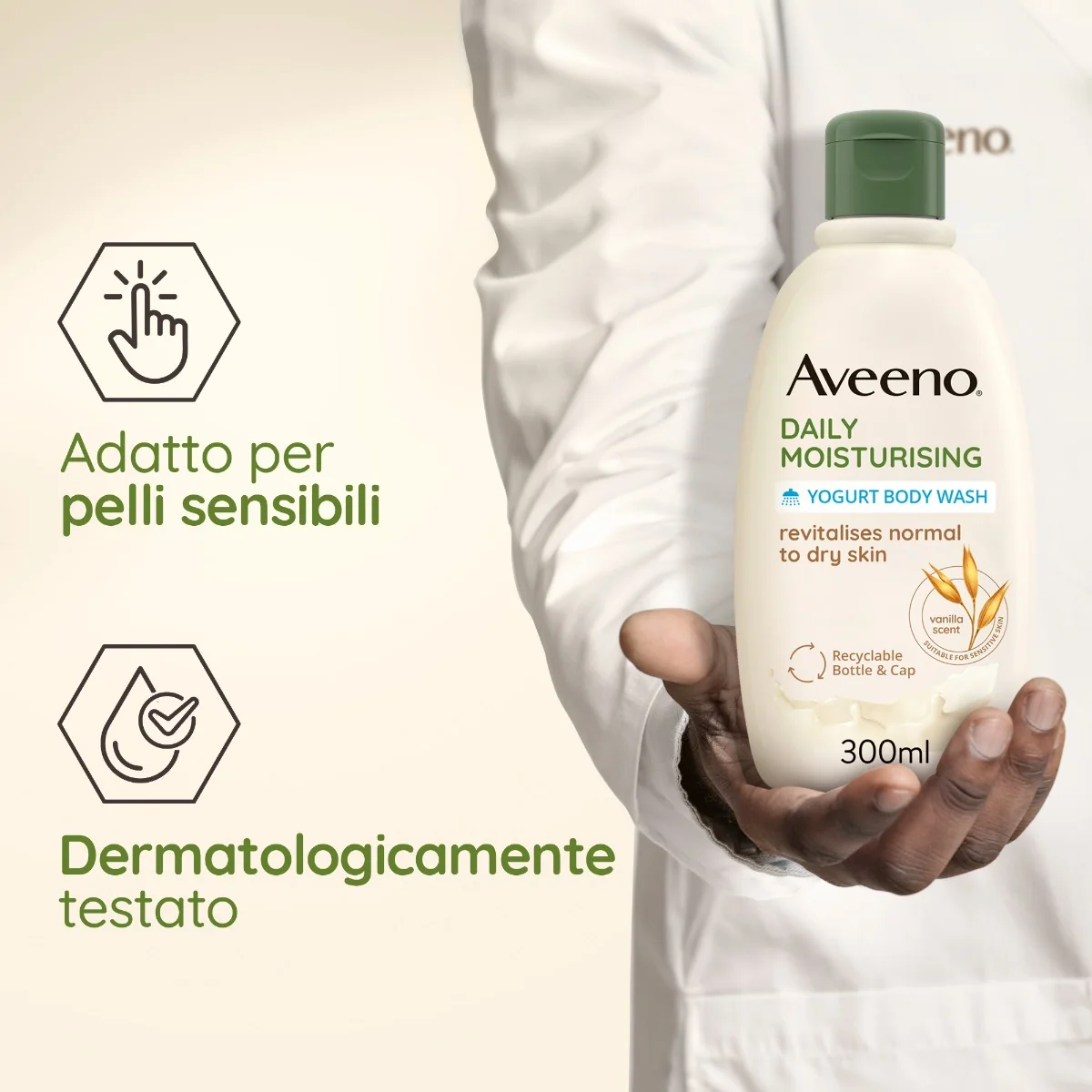 Aveeno Bagno Docc Van&Ave300Ml