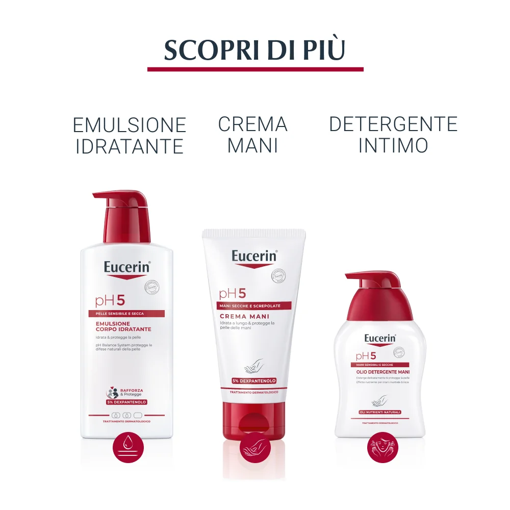 Eucerin pH5 Gel Doccia Dermoprotettivo 400 ml Pelle Sensibile