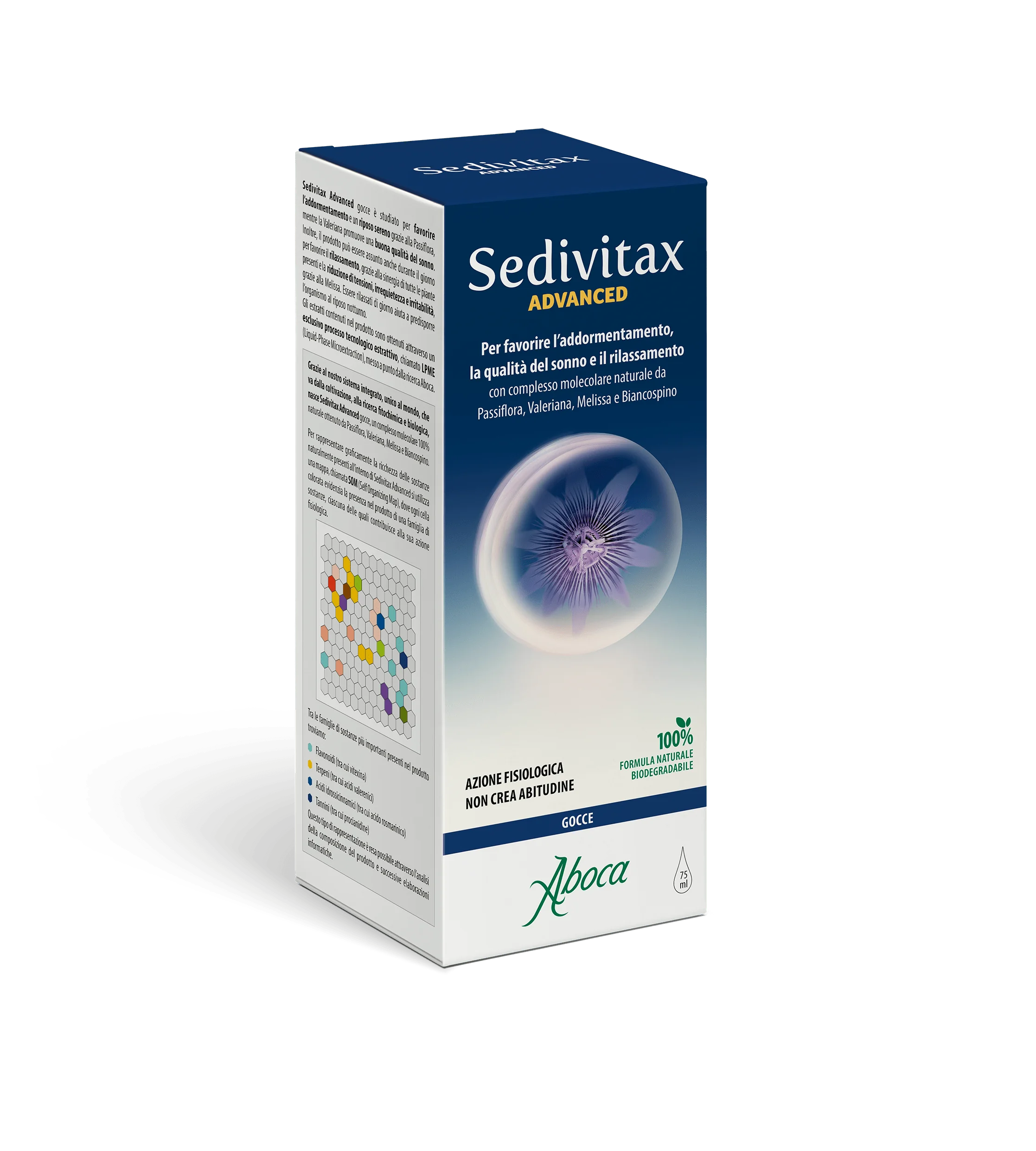 Aboca Sedivitax Advanced Gocce 75 ml Integratore per Favorire il Sonno
