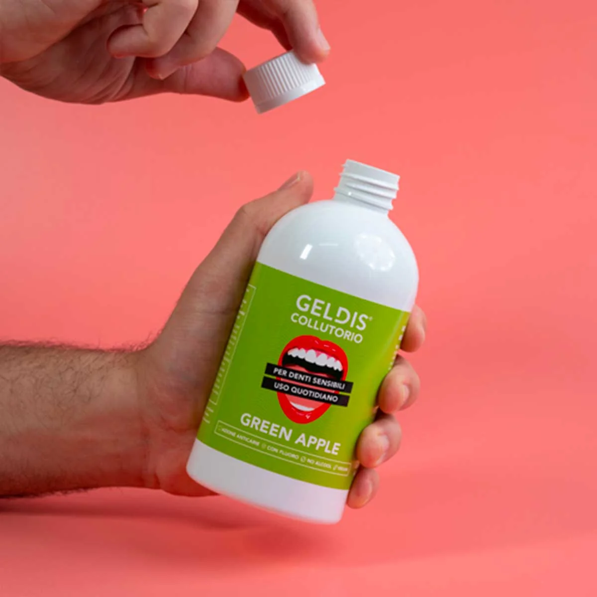 Geldis Collutorio Mela Verde 500 ml Igiene cavo orale