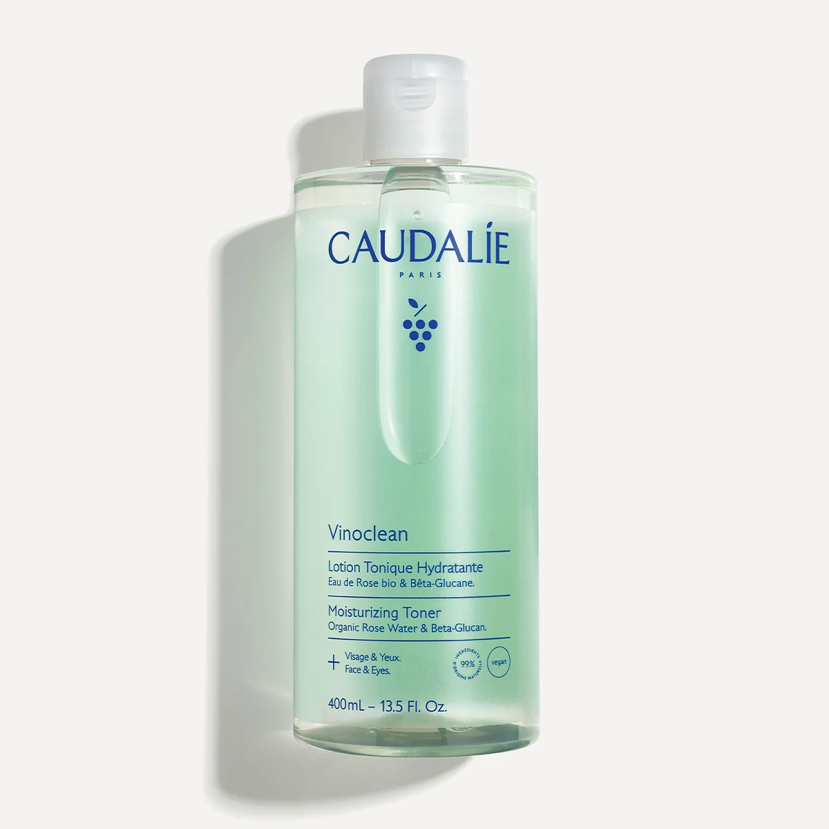 Caudalie Vinoclean Lozione Tonica Idratante 400 Ml