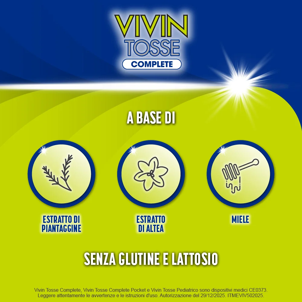 Vivin Tosse Complete Sciroppo Per Tosse 150 ml