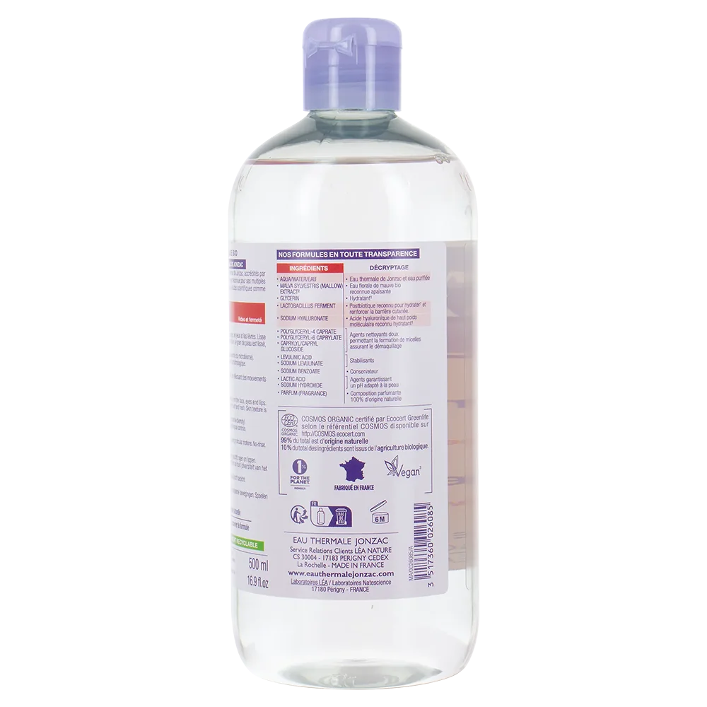 Jonzac Acqua Micellare Anti Eta' Sublimactive 500 Ml Tutti i Tipi di Pelle