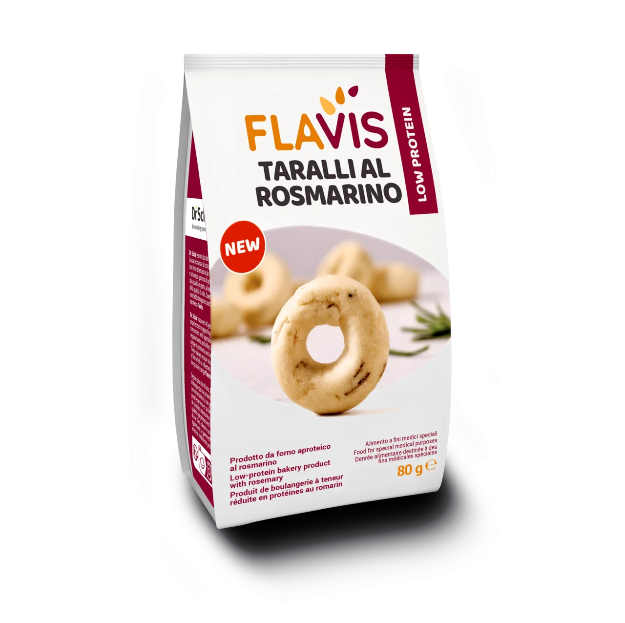 Flavis Taralli Rosmarino 8G