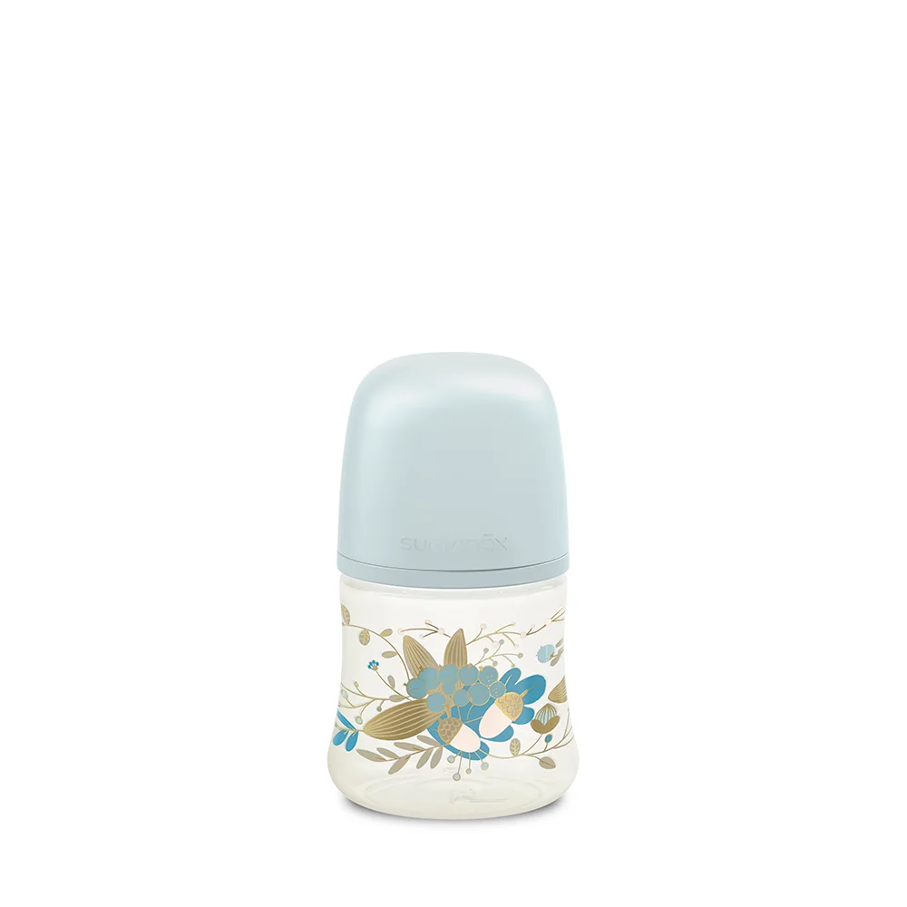 Suavinex Gold Biberon Silicone Azzurro 150 ml