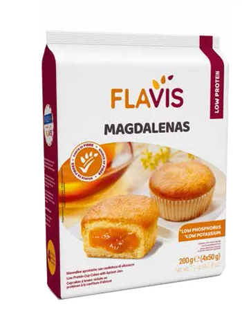 Mevalia Flavis Magdalenas Merendine Aproteiche Con Confettura Di Albicocca 200 g