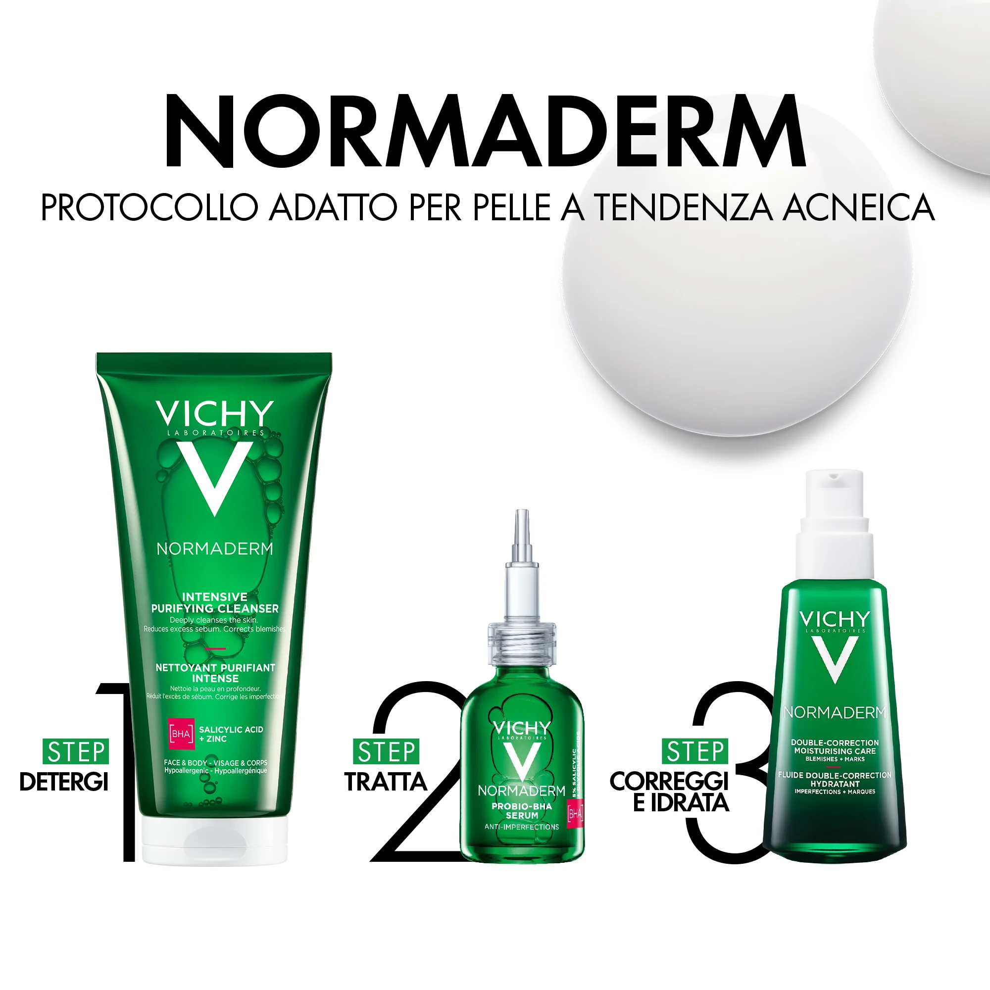 Vichy Normaderm Probio-BHA Siero 30 Ml Anti-Imperfezioni