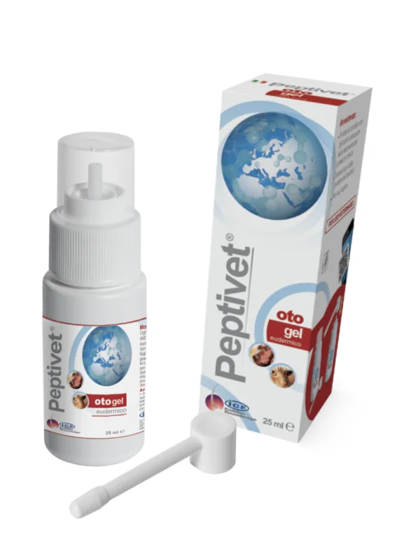 Peptivet Oto Gel 25 Ml Gel Otologico Cani e Gatti