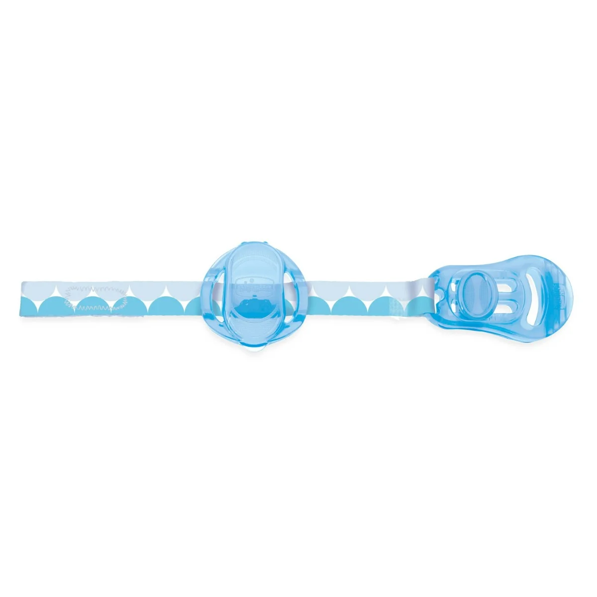 Chicco Clip Salvasucchietto Blu Sterilizzabile a Caldo e a Freddo
