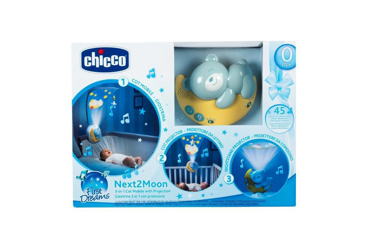 Chicco Gioco Fd Next2Moon Rosa Rilassante per il Bebè