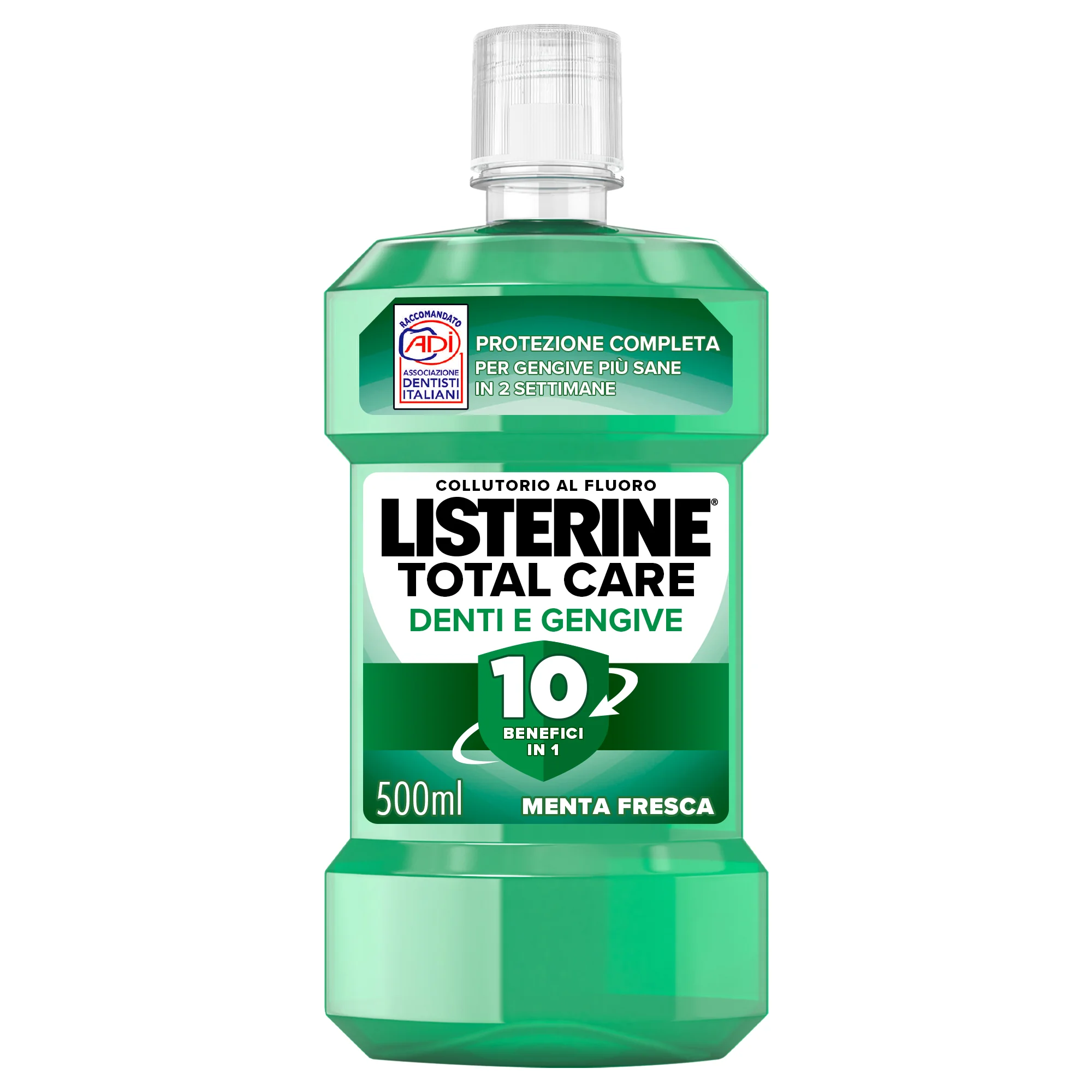 Listerine Difesa Denti e Gengive Collutorio 500 ml Menta delicata