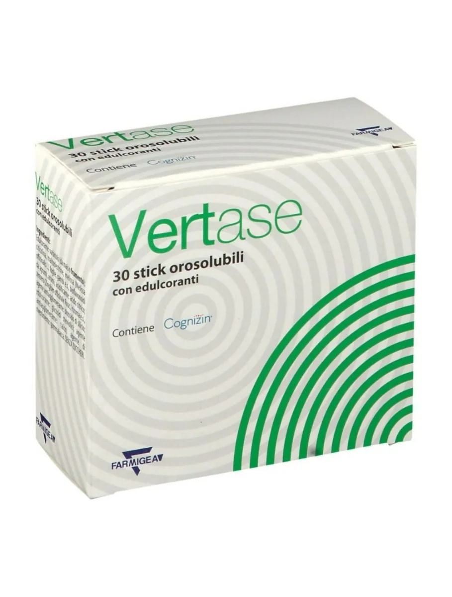 Farmigea Vertase Integratore Memoria 30 Stick Orosolubili Funzioni Cognitive