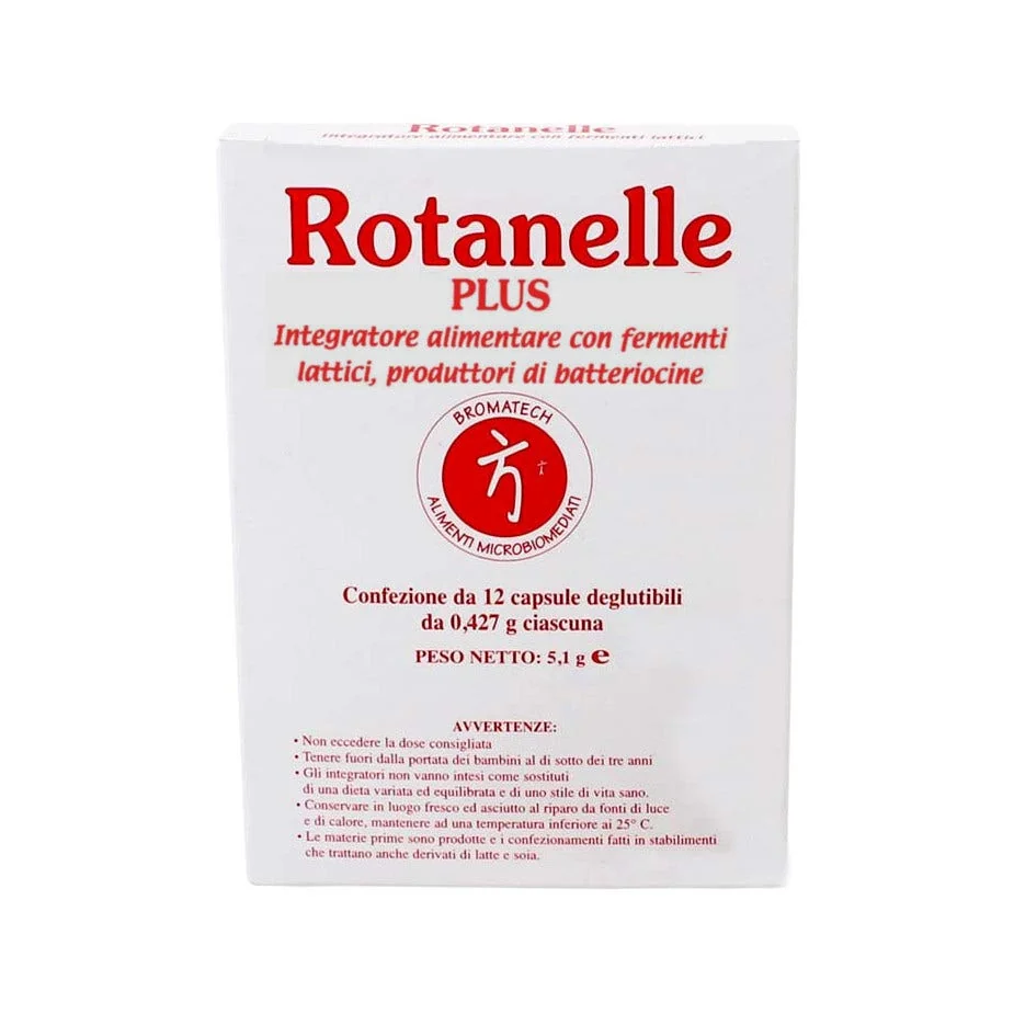 Rotanelle Plus Integratore di Fermenti Lattici 12 Capsule