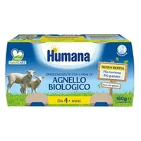 Humana Omogeneizzato Agnello Bio 2X80G