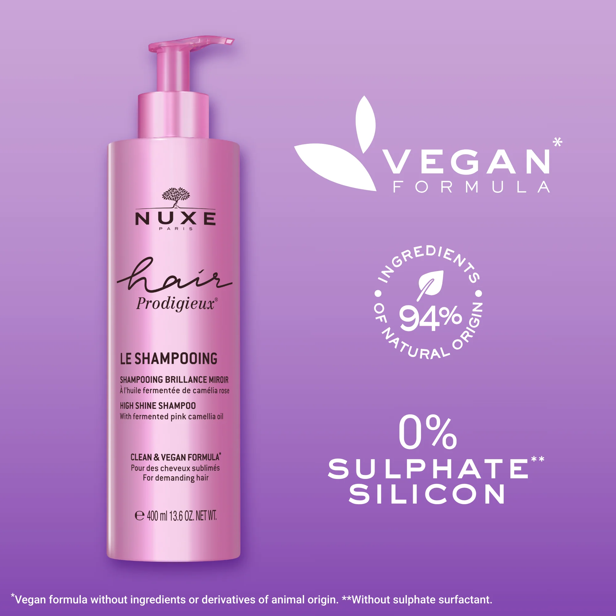 Le Shampooing Brillance 400 ml Shampoo Riparatore